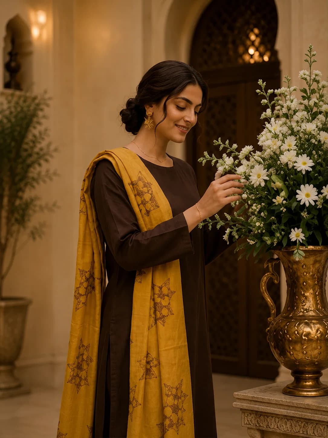 Mishk (Hand Embroidered) — Hand Embroidered 3-Piece