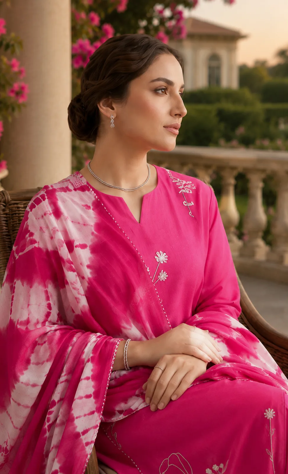 Bahaar (Hand Embroidered) — Hand Embroidered 3-Piece