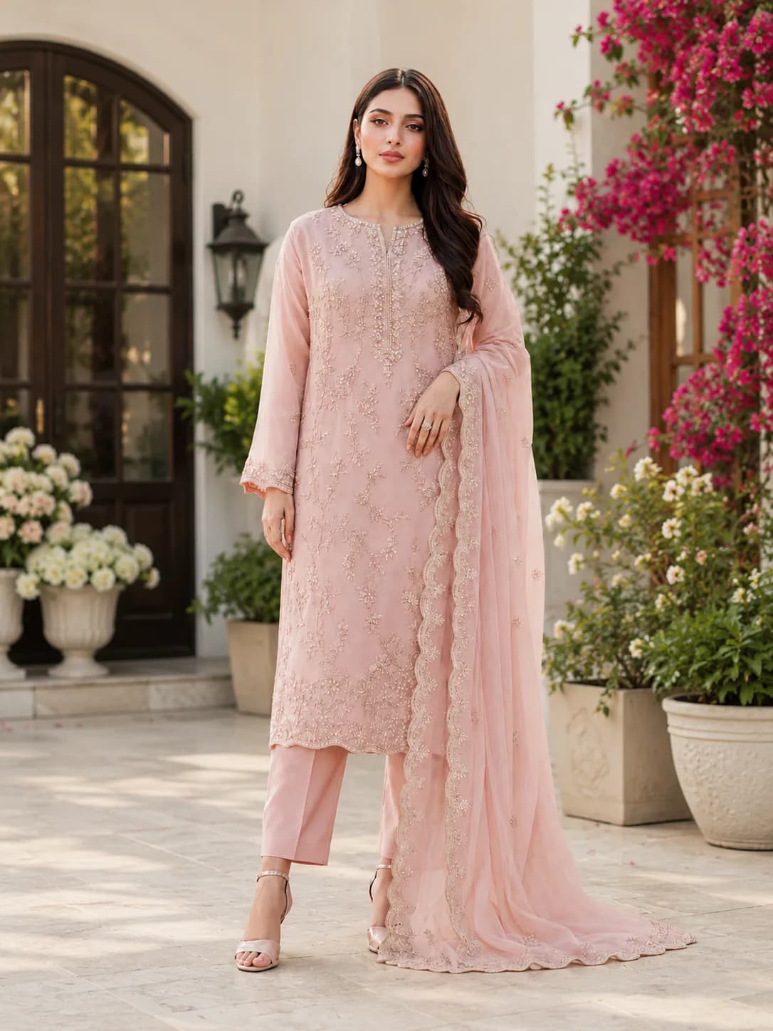 Fariha — 3-Piece Chiffon